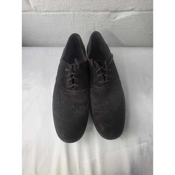 John Varvatos Other - John Varvatos USA Shoes‎ Mens 9.5 Brown Suede Leather Wingtip Oxford Casual